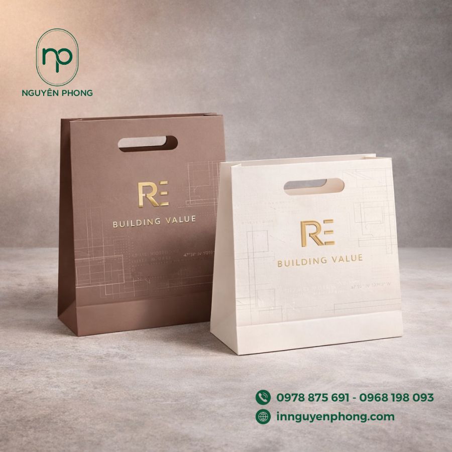 In Túi Giấy Bất Động Sản